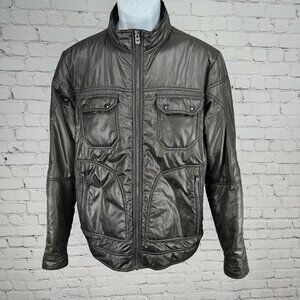 KUHL Grey Pertex Primaloft Insulated Lightweight Full Zip Utility Jacket Small S